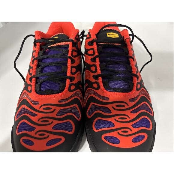 Nike Air Max Plus Drift All Day Athletic Sneakers Crimson Red FD4290 Men’s 10 main image 7